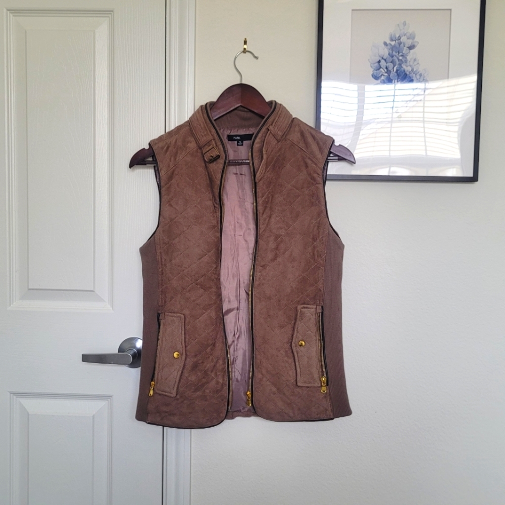 Heavy velvet vest (S)